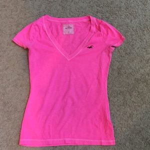 Hollister v-neck tee shirt